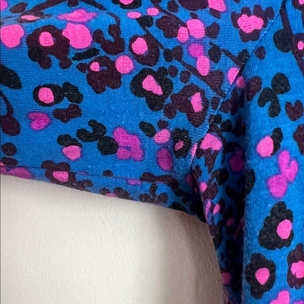Lilly Pulitzer Alaina 3/4 Sleeve Dress Blue Flare in Growl and Prowl - Picture 8 of 13